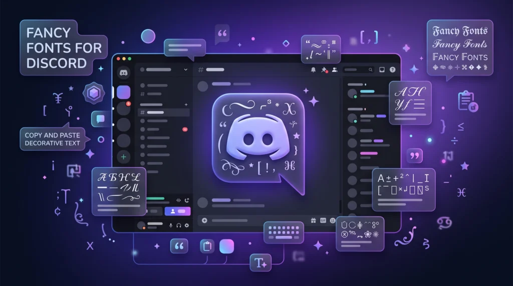 fancy fonts for discord names