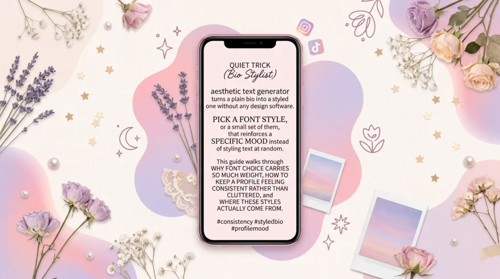 Aesthetic Text Generator