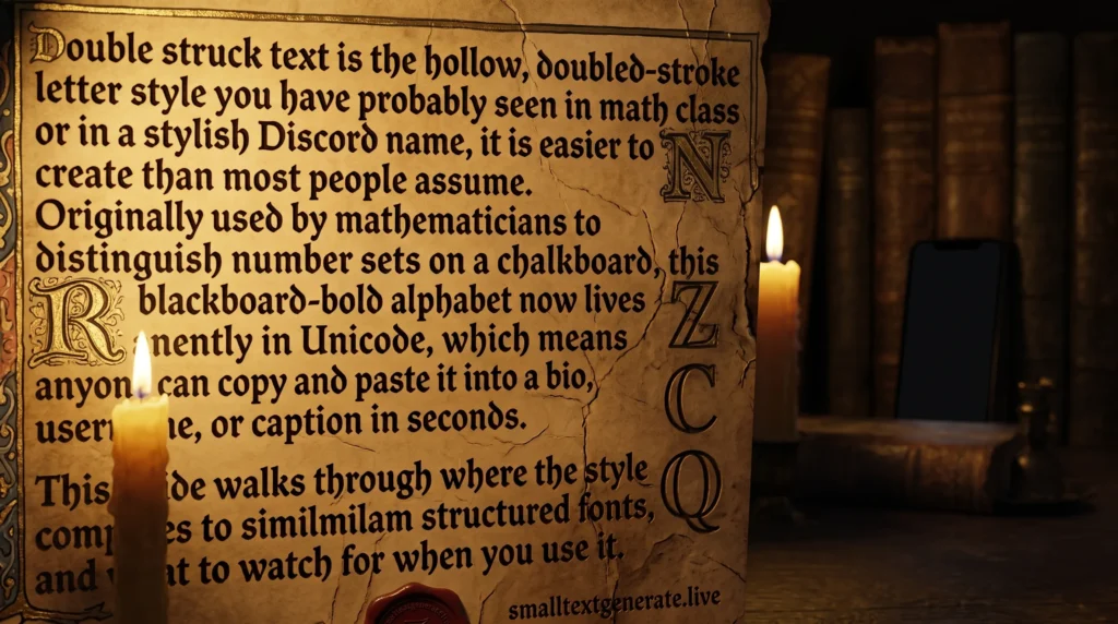 gothic text generator