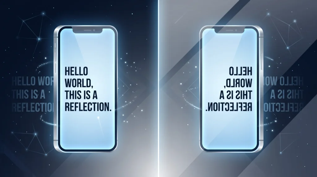 mirror text generator